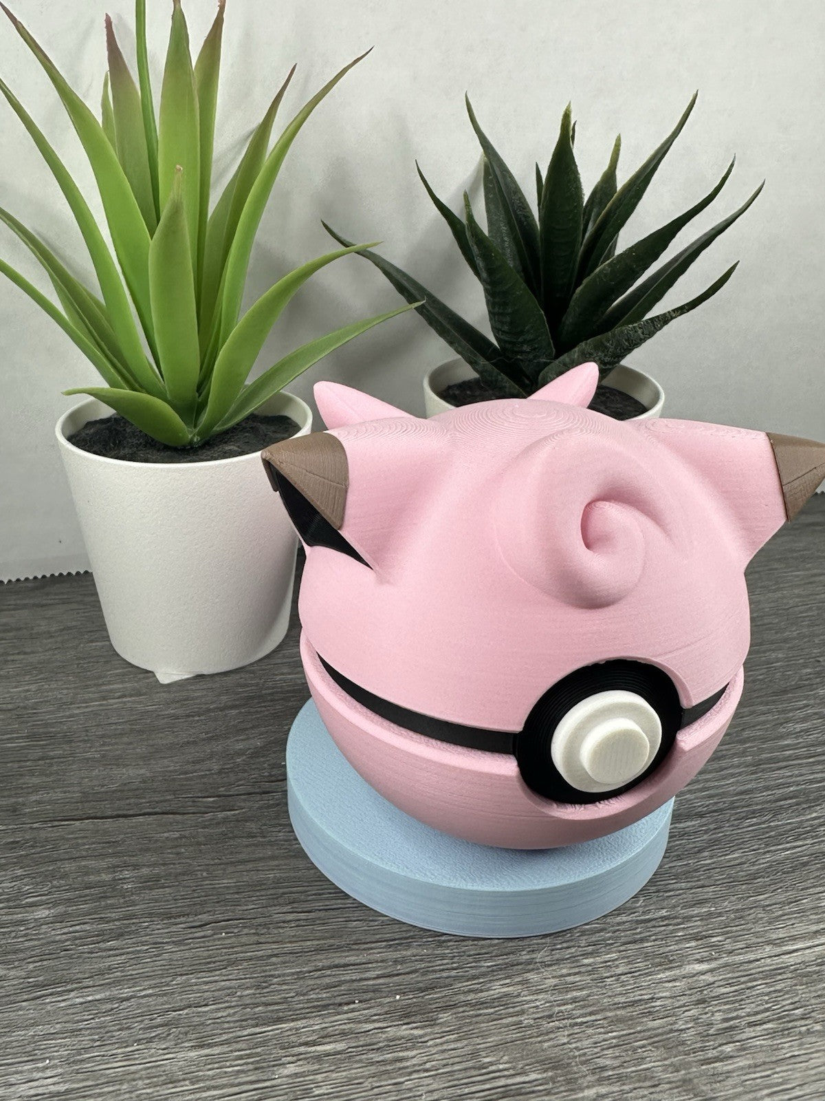 Pokemon TCG Clefairy Inspired 3D Printed Pokeball