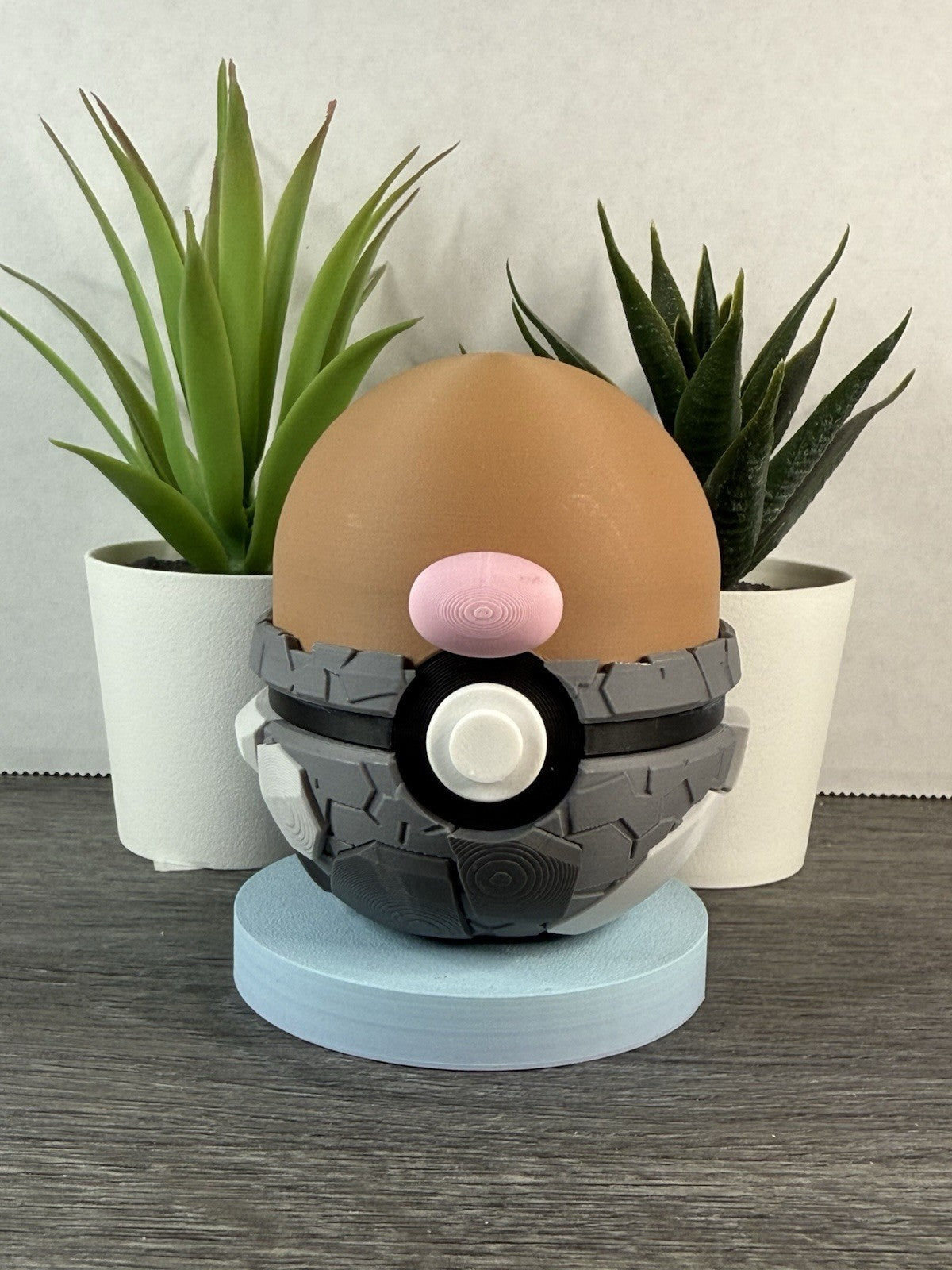 Pokemon TCG Diglett Inspired 3D Printed Pokeball