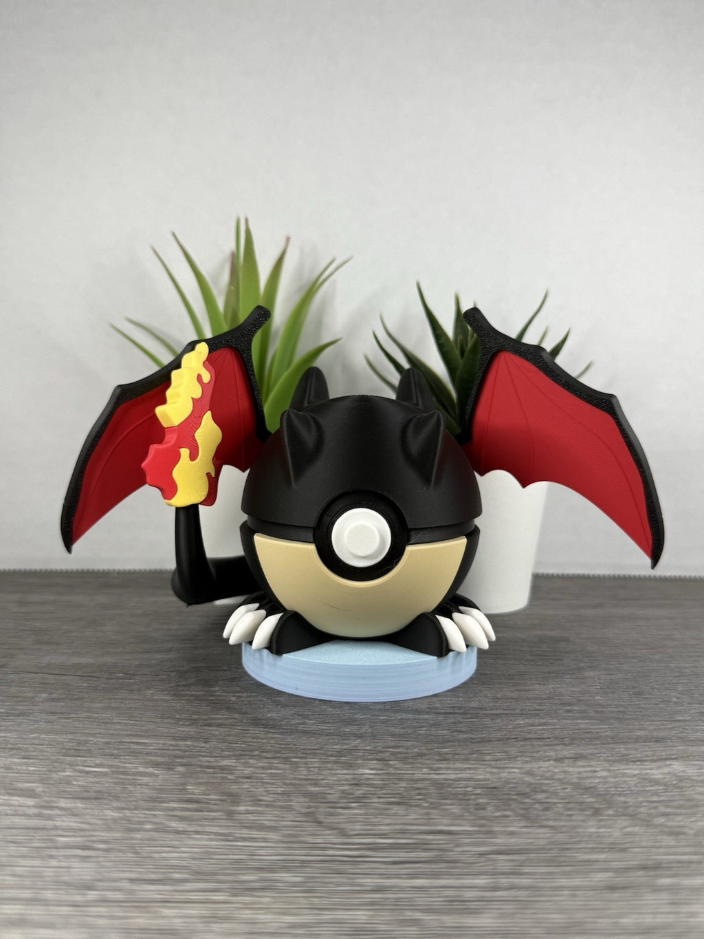 Pokemon TCG Shiny Charizard Inspired 3D Printed Pokeball