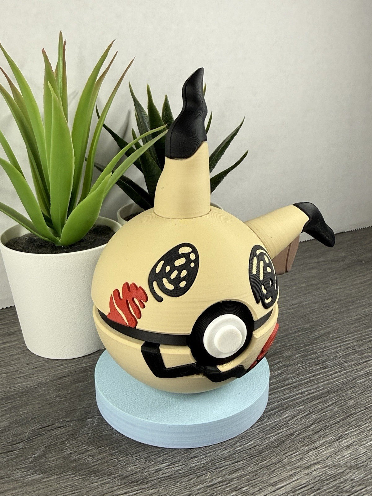 Pokemon TCG Mimikyu Inspired 3D Printed Pokeball