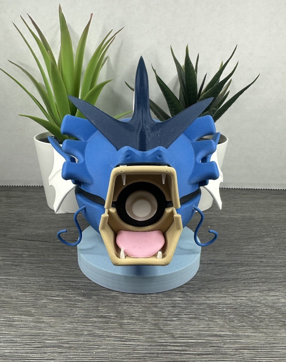 Pokemon TCG Gyarados Inspired 3D Printed Pokeball
