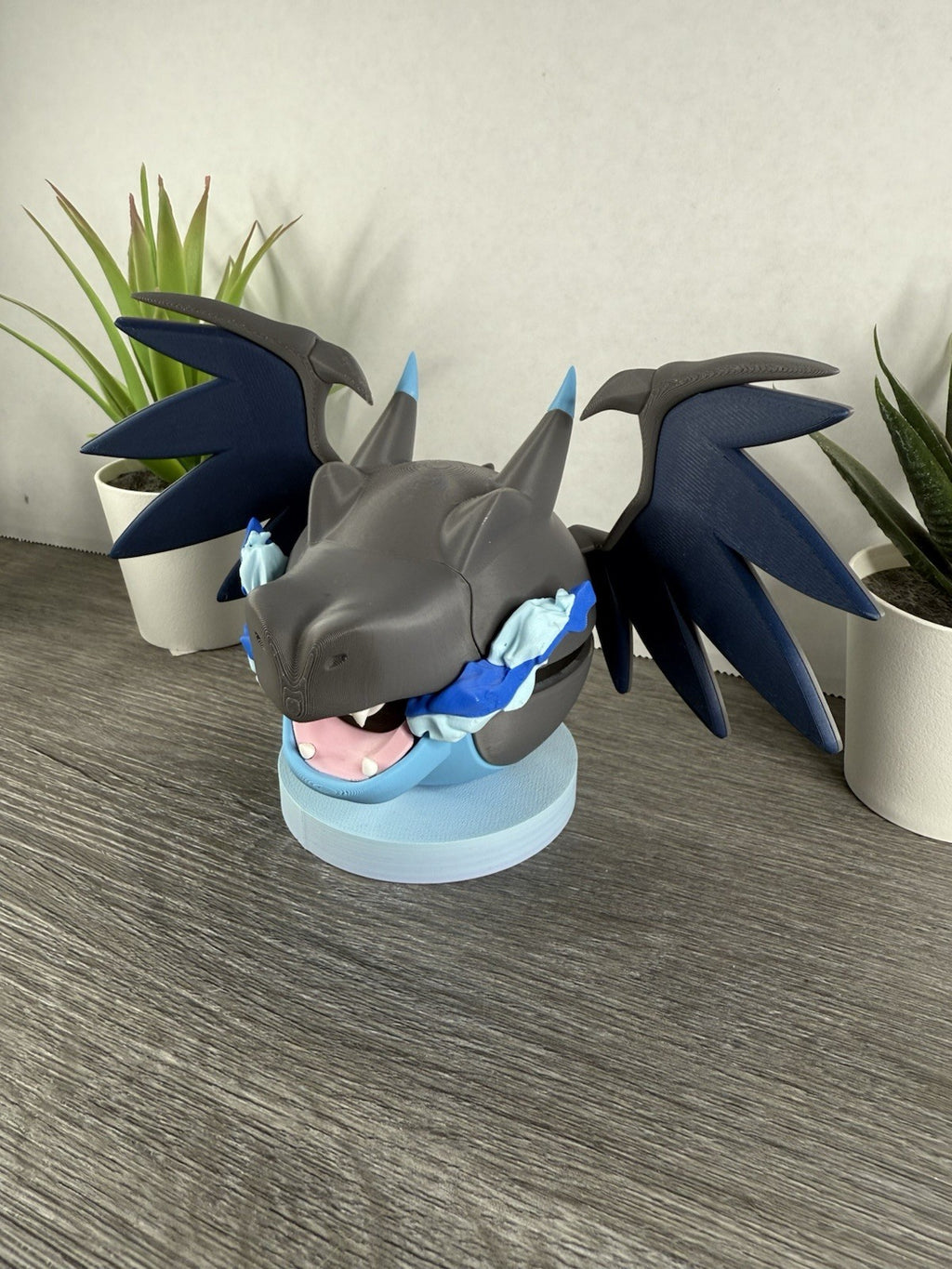 Pokemon TCG Mega Charizard X Inspired 3D Printed Pokeball