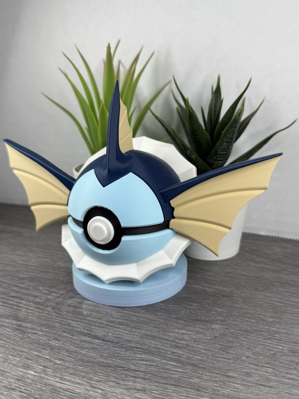 Pokemon TCG Vaporeon Inspired 3D Printed Pokeball