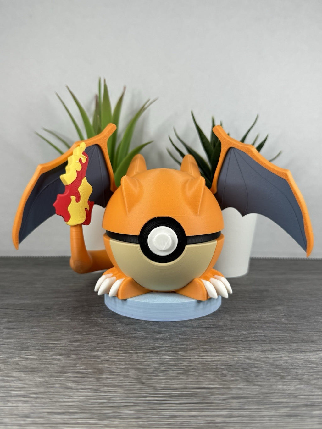 Pokemon TCG Charizard Inspired 3D Printed Pokeball