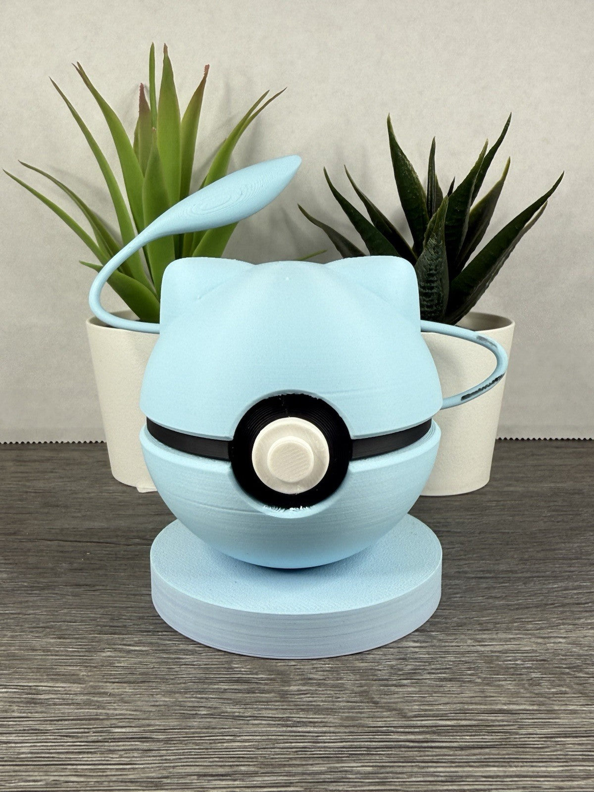 Pokemon TCG Shiny Mew Inspired 3D Printed Pokeball