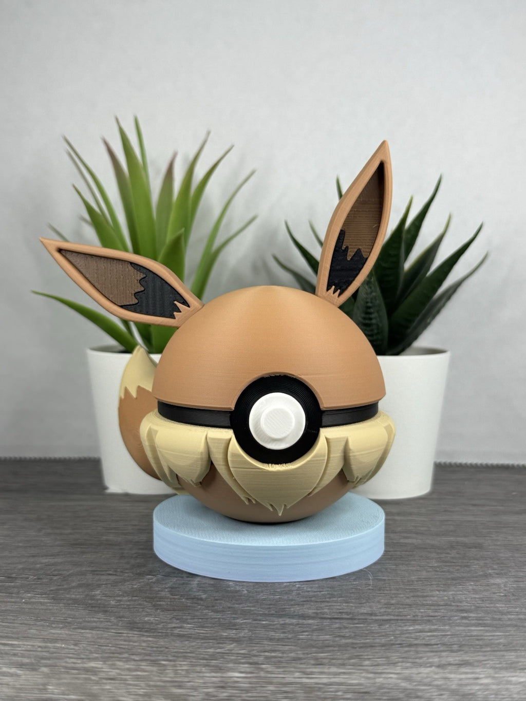 Pokemon TCG Eevee Inspired 3D Printed Pokeball