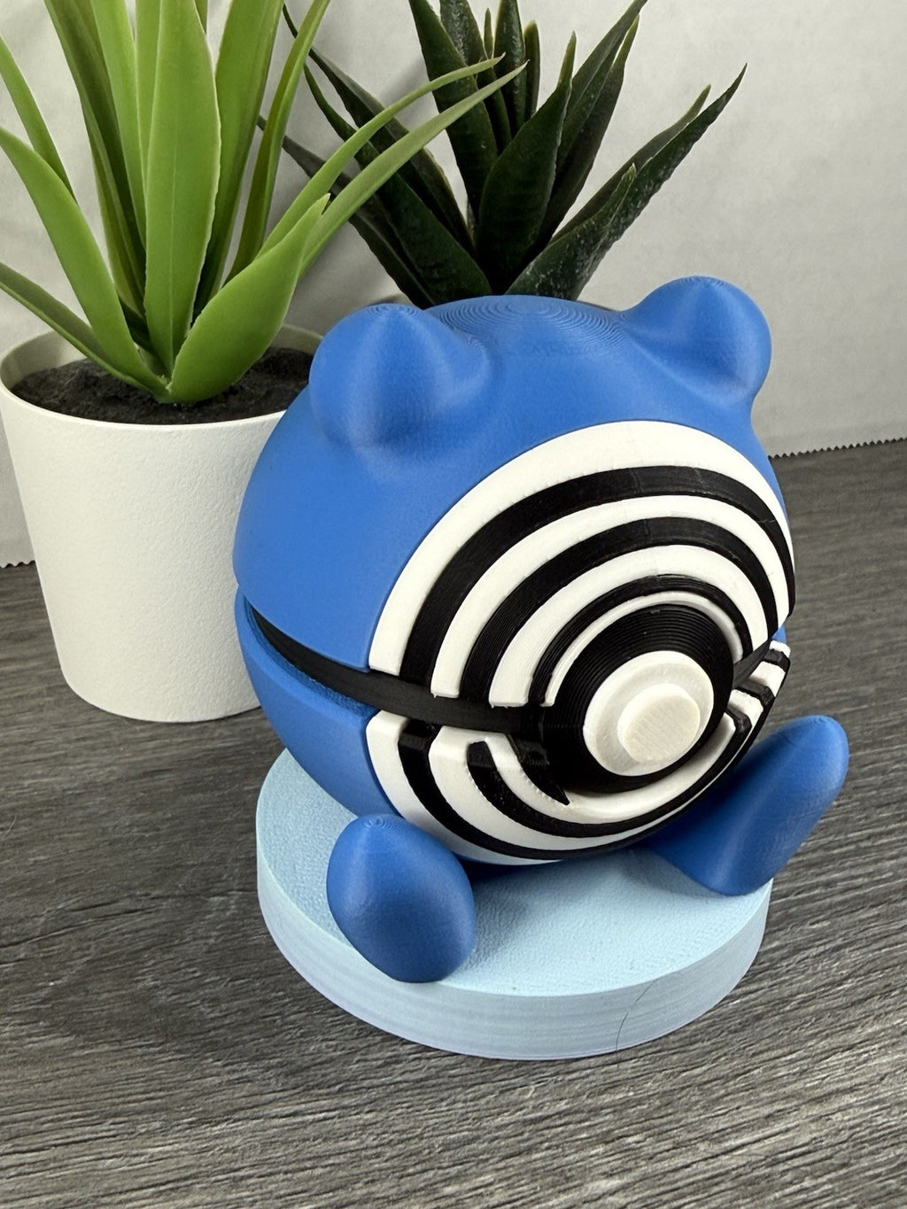 Pokemon TCG Poliwhirl Inspired 3D Printed Pokeball