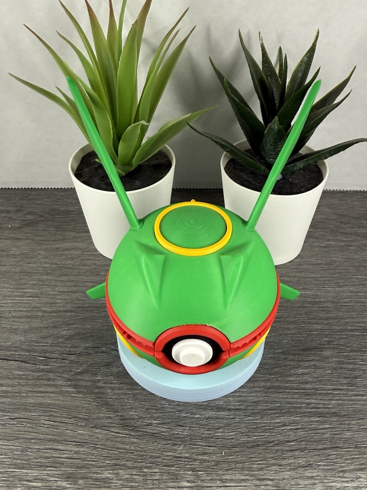 Pokemon TCG Rayquaza Inspired 3D Printed Pokeball