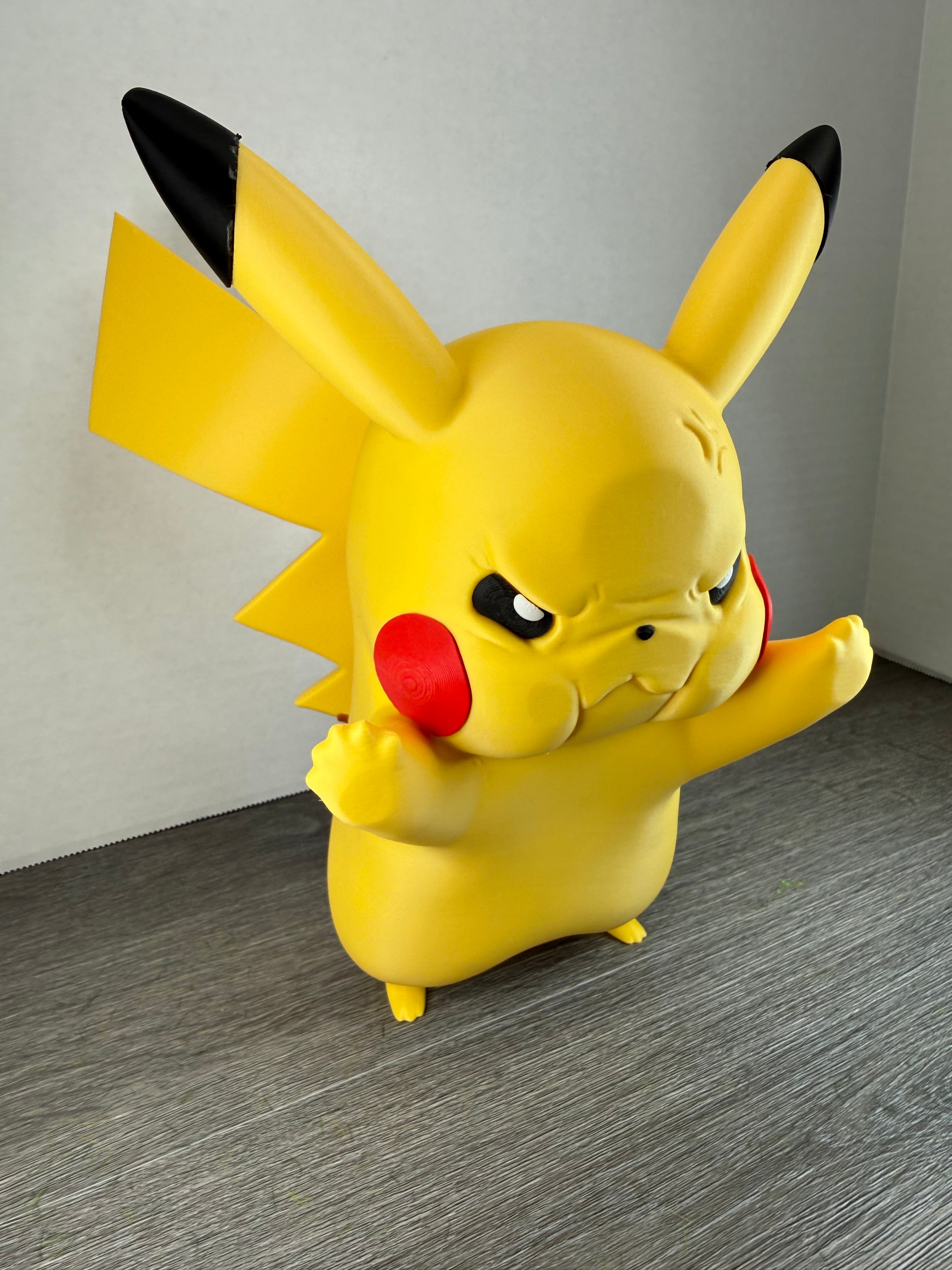Window Pokémon Pikachu 3D Print