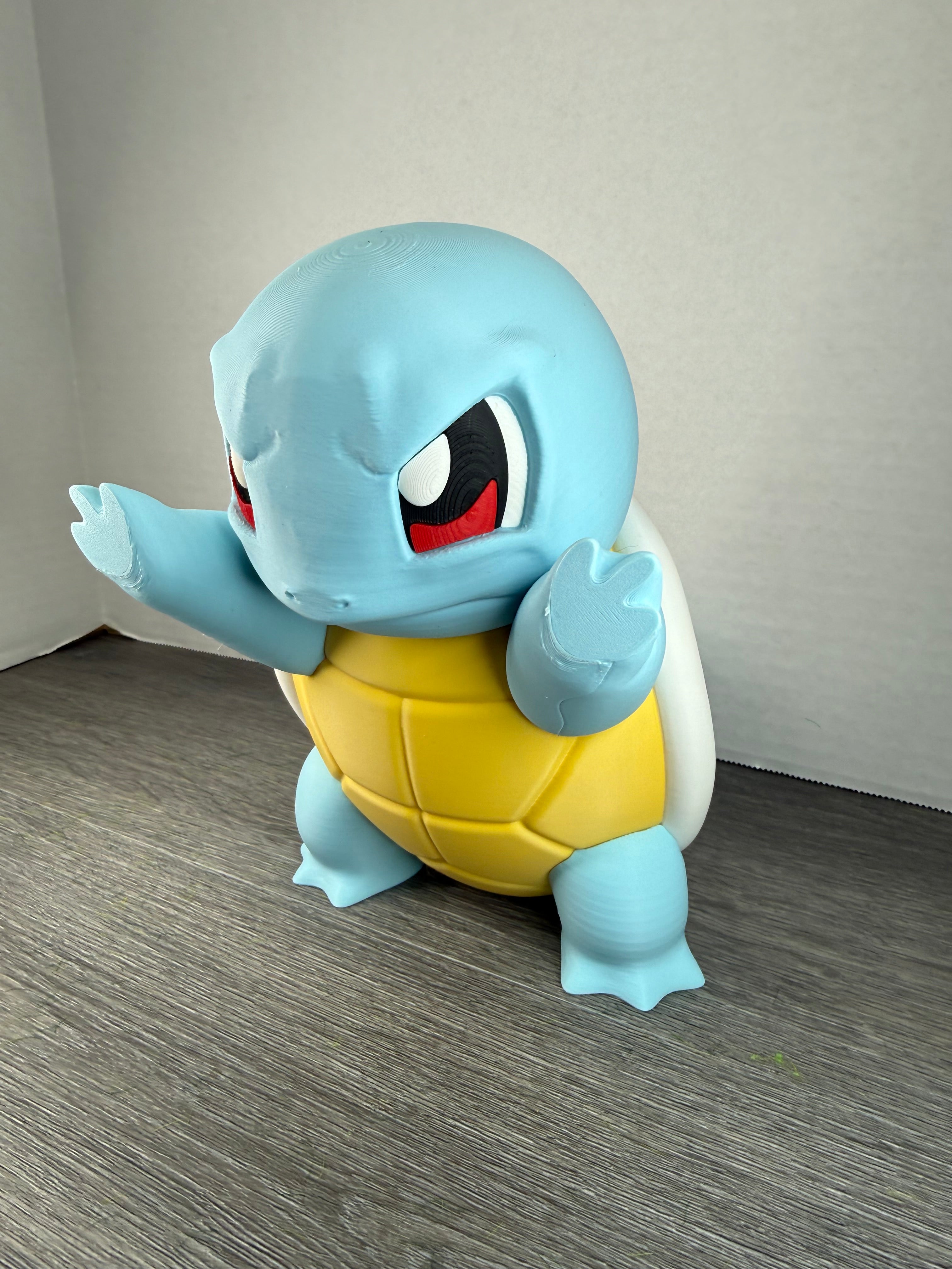 Window Pokémon Squirtle 3D Print