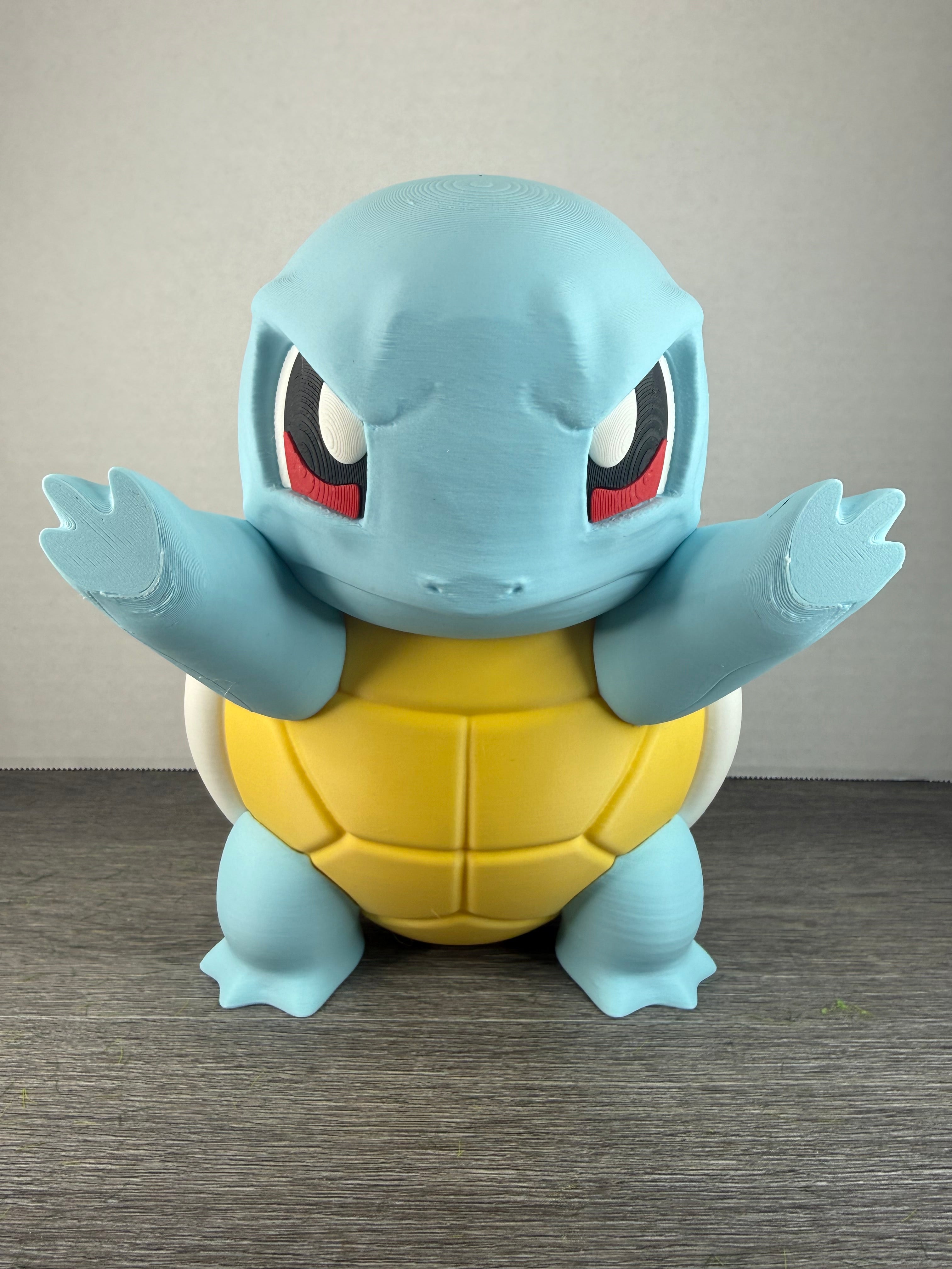 Window Pokémon Squirtle 3D Print