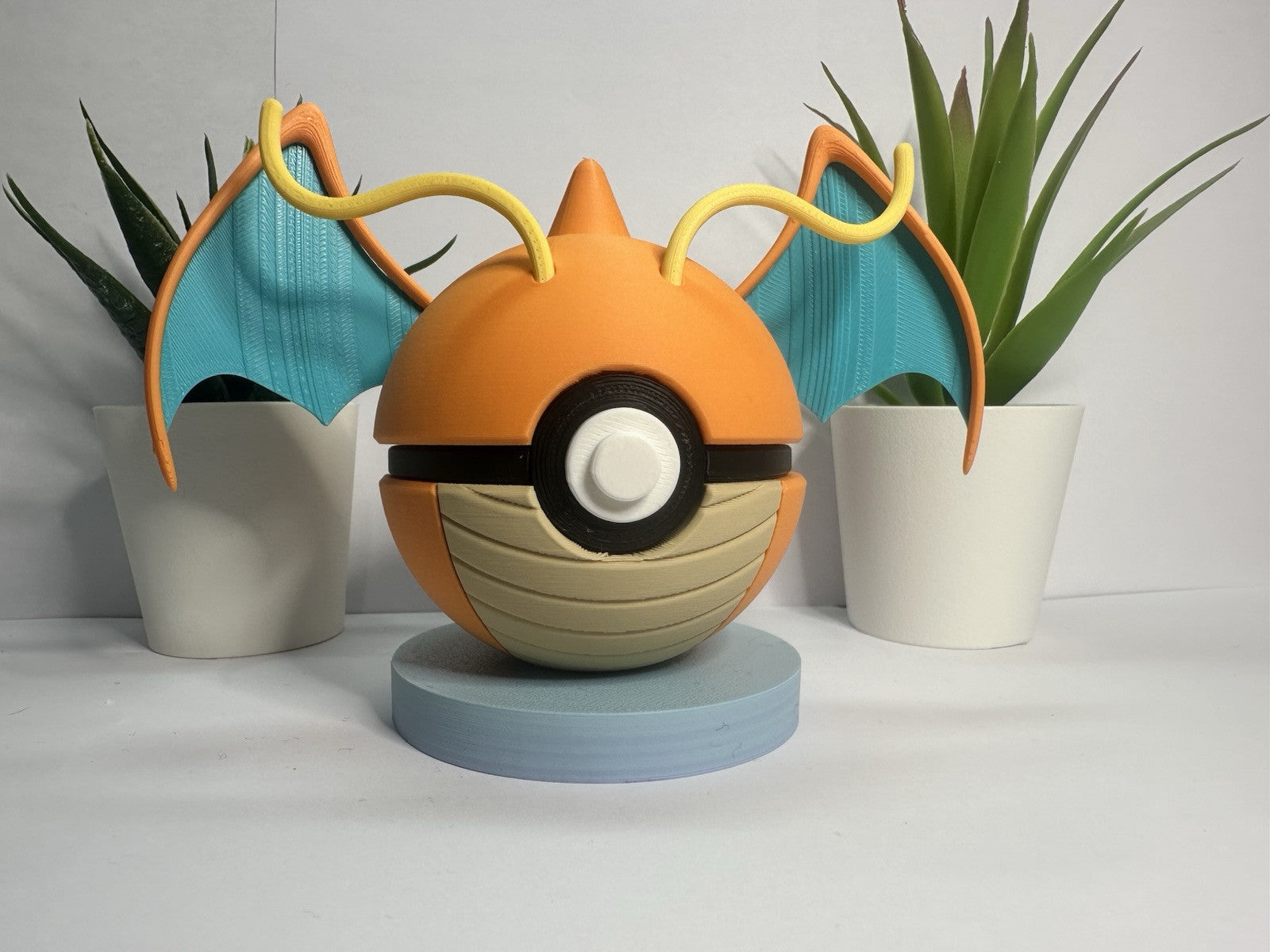 Pokemon TCG Dragonite Inspired 3D Printed Pokeball