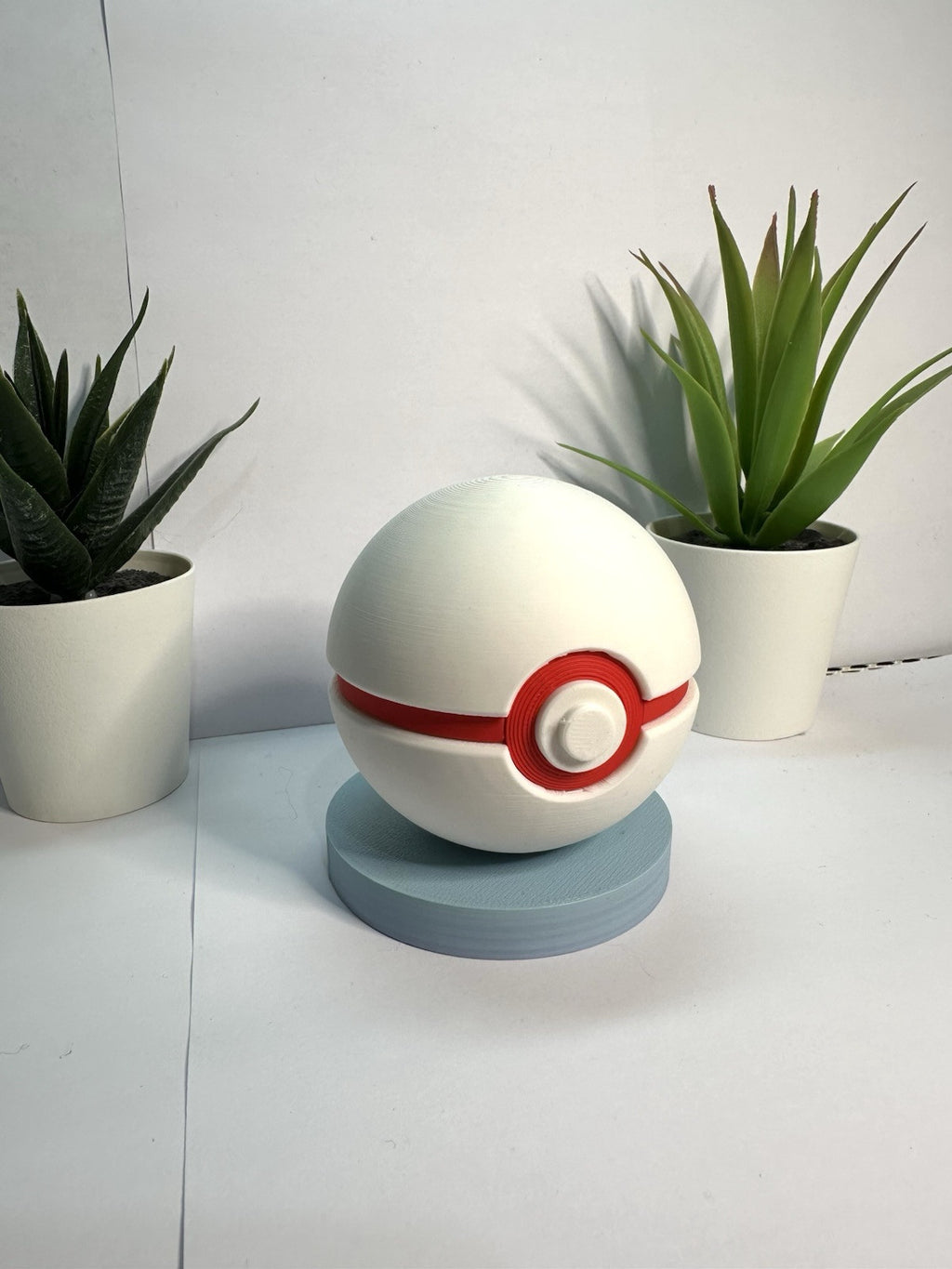 Pokemon TCG Premier Ball Inspired 3D Printed Pokeball