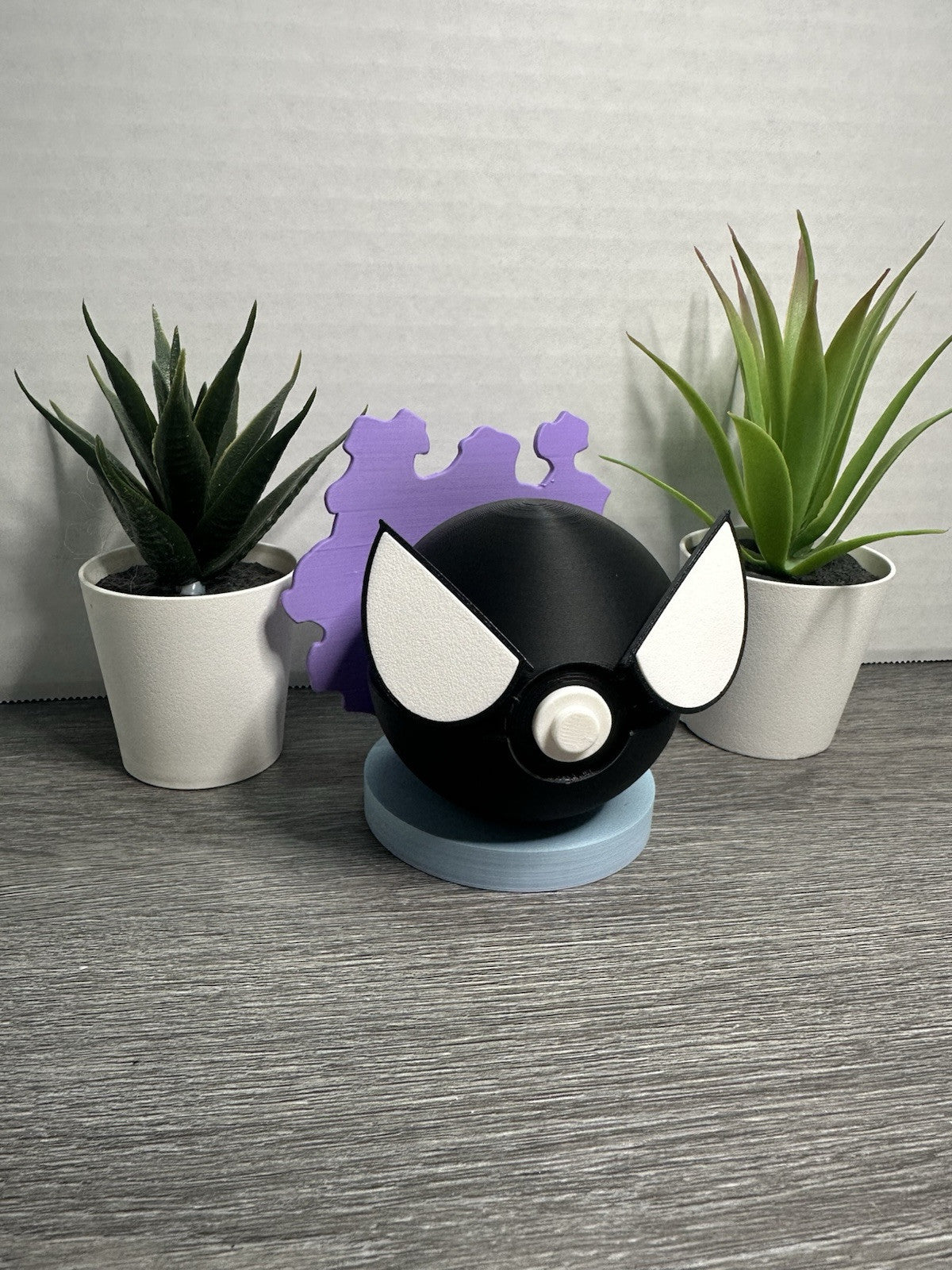 Pokemon TCG Gastly Inspired 3D Printed Pokeball