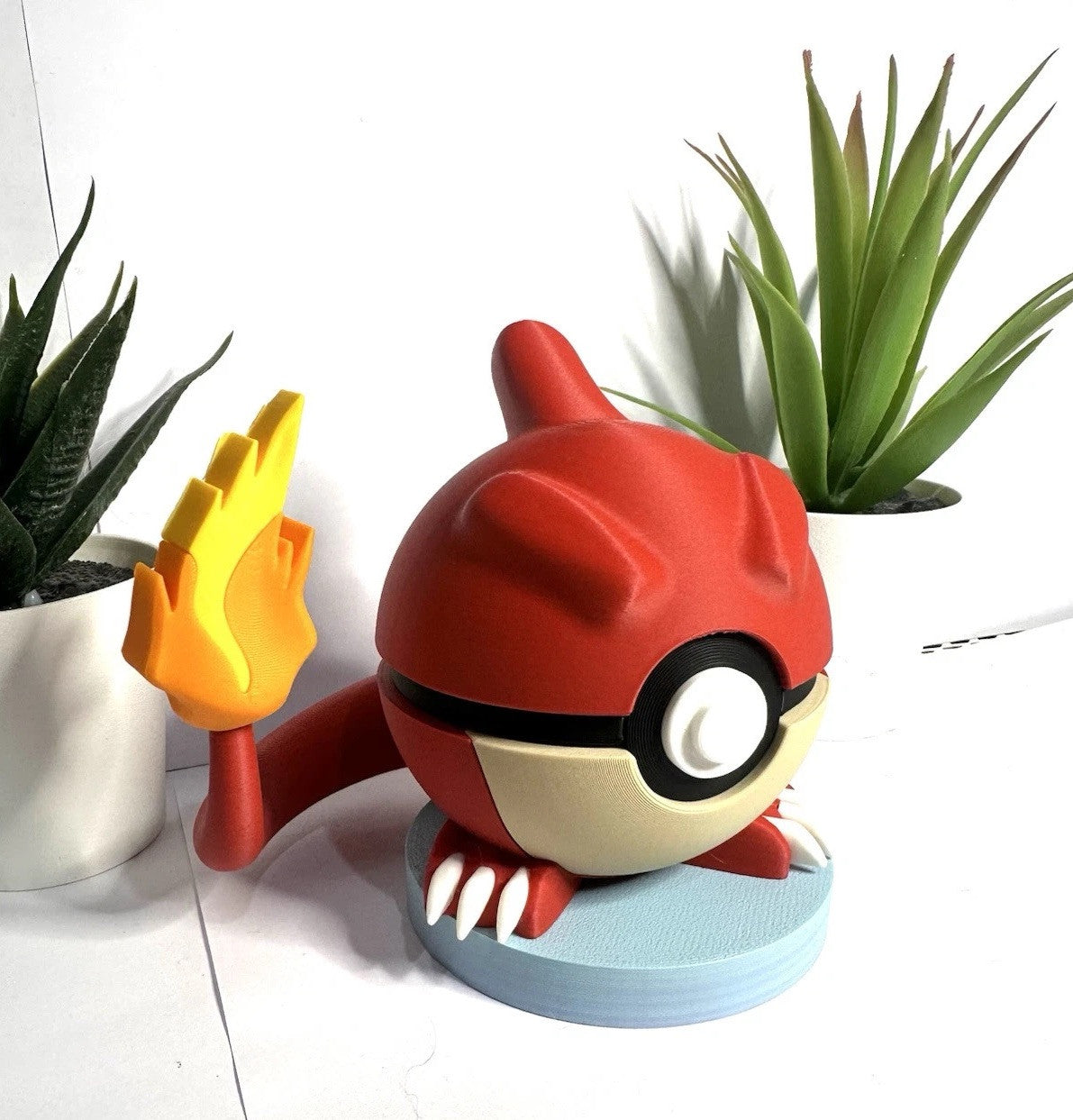 Pokemon TCG Charmeleon Inspired 3D Printed Pokeball