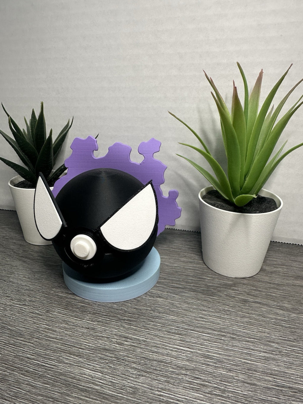 Pokemon TCG Gastly Inspired 3D Printed Pokeball