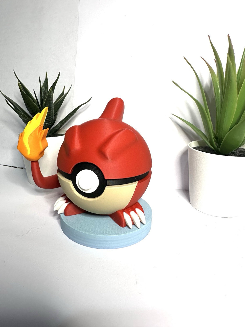 Pokemon TCG Charmeleon Inspired 3D Printed Pokeball